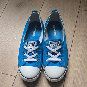 CONVERSE CHUCK TAYLOR BALLET LACE SLIP WOMENS SHOES SZ 11